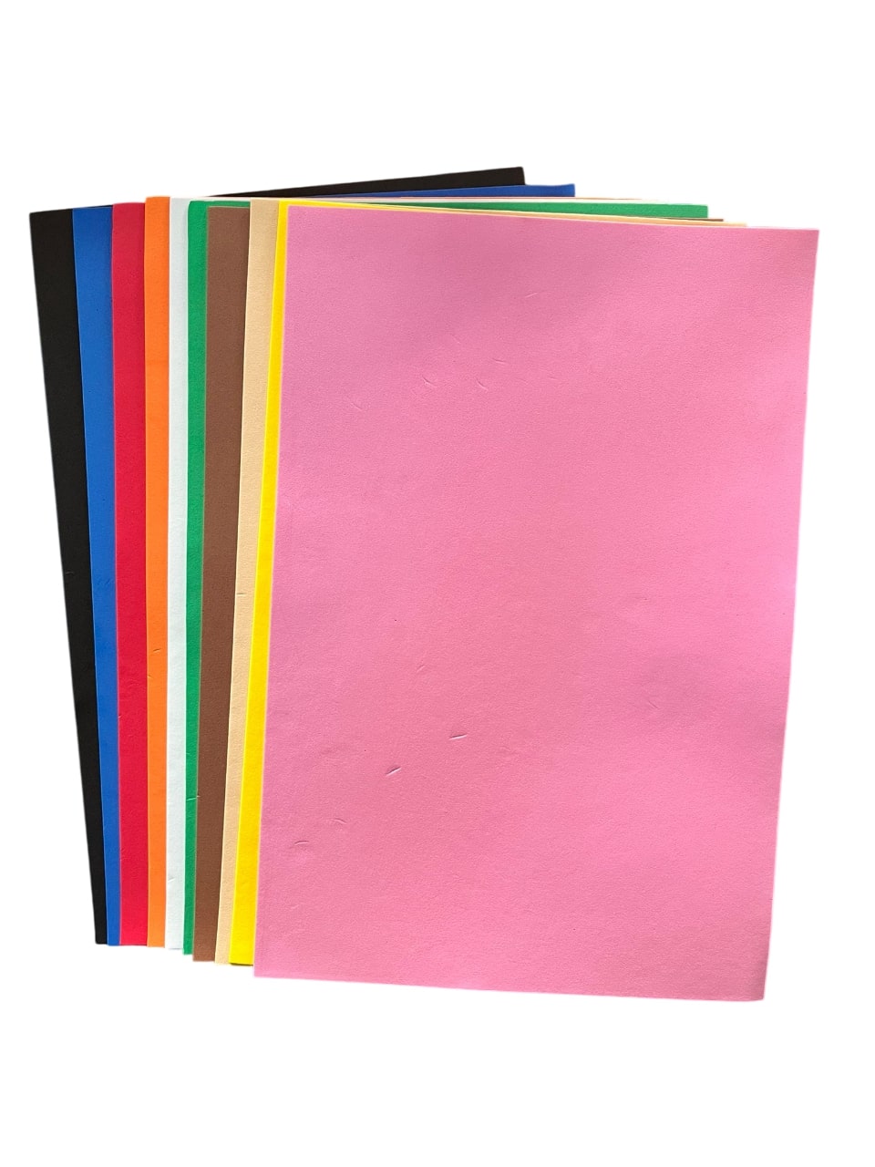 Renkli EVA 20×30 cm – 10’lu El İşi & Hobi Set