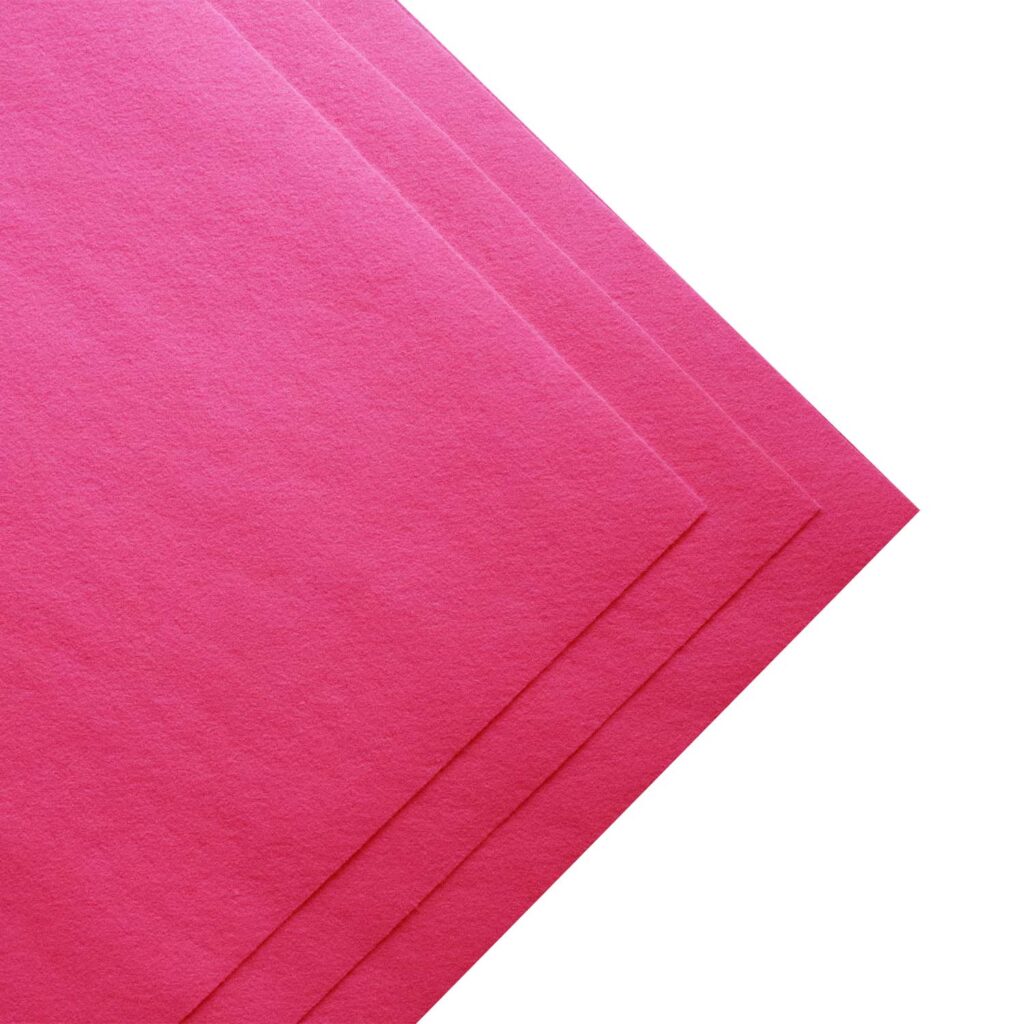 Fuşya Metrelik Keçe – 100x100 cm