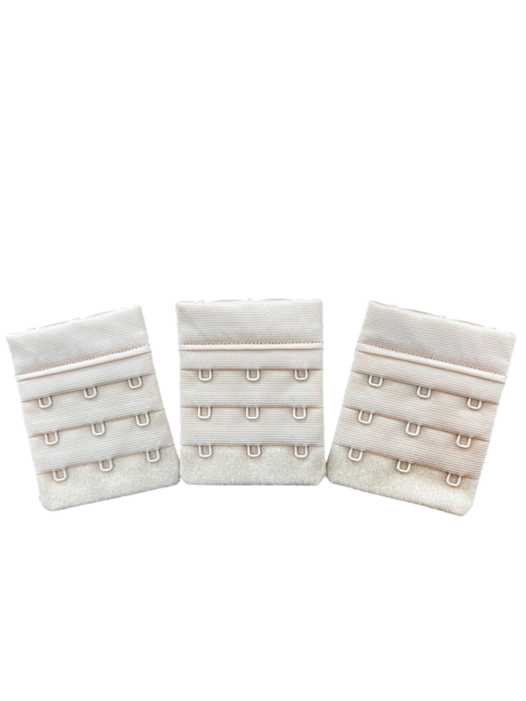 3x3 Sütyen Uzatma Agrafı 51mm Genişlik TEN 3 lü Paket | Agraf Kopça Uzatıcı